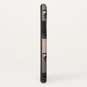 Blush Glitzer Glam Streifen #1 #gliny Case-Mate iPhone Hülle (Hinten/Rechts)