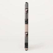Blush Glitzer Glam Streifen #1 #gliny Case-Mate iPhone Hülle (Hinten/Rechts)