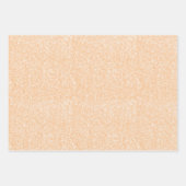 Blush Glitzer Gradient Color FFCBA1 Geschenkpapier Set (Vorderseite 3)