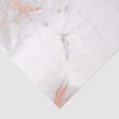 Blush Glitzer Weißrosa Marmor Moderne Seidenpapier (Ausschnitt)