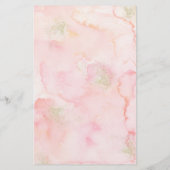 Blush Gold Floral, der das beste Spiel der Braut k (Rückseite)