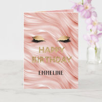 Blush Gold Glitzern Eyelashes
