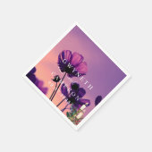 Blush Gold Greenery Succulent Dusty Blue Wedding N Serviette (Ecke)