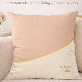 Blush Gold Harmony Kissenbezug Kissen