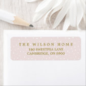 Blush & Gold Joy Script | Bezeichnung der Urlaubsa (Insitu)