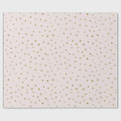 Blush & Gold Joy Script | Urlaubspapier Geschenkpapier (Flach)