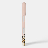 Blush Gold Leopard Case-Mate iPhone Hülle (Rückseite / Rechts)