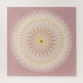 Blush Gold Mandala Puzzle (Vertikal)