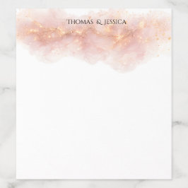 Blush Gold Sparkle Romantic Wedding Elegance