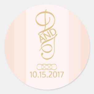 Blush Gold Stickers