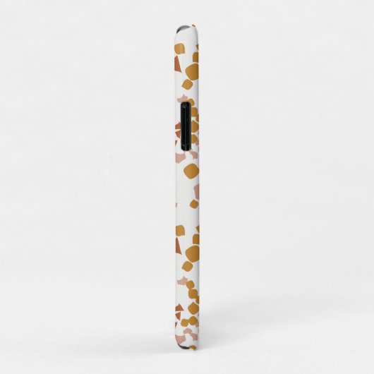 Blush Gold Terrazzo Minimal moderne Case-Mate iPho iPhone Hülle (Hinten/Rechts)