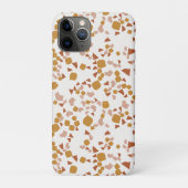 Blush Gold Terrazzo Minimal moderne Case-Mate iPho iPhone Hülle (Rückseite)
