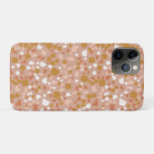 Blush Gold Terrazzo Modernste Technik Case-Mate iPhone Hülle (Rückseite (Horizontal))