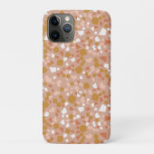 Blush Gold Terrazzo Modernste Technik Case-Mate iPhone Hülle (Rückseite)