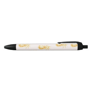 Blush Gold Tropische Ananas Kugelschreiber
