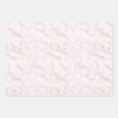 Blush Gold Zebra Print Geschenkpapier Set (Vorderseite 3)