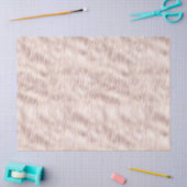 Blush Gold Zebra Print Seidenpapier (Basteln)