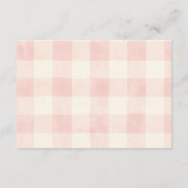 Blush Goose Storybook Diapper Raffle Begleitkarte (Rückseite)