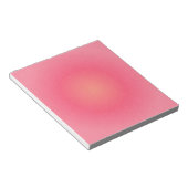 Blush Gradient Notepad Notizblock (angewinkelt)