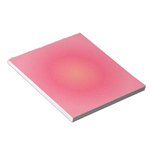 Blush Gradient Notepad Notizblock (angewinkelt)