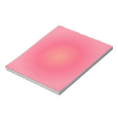 Blush Gradient Notepad Notizblock (Rotiert)