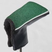 Blush Green Glitzer Golf Headcover (3/4 Vorderseite)