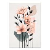 Blush Harmony Botanicals Fotodruck (Vorne)