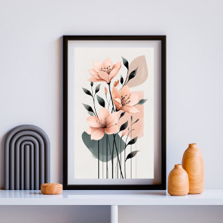 Blush Harmony II Fotodruck