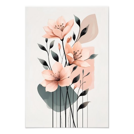 Blush Harmony II Fotodruck (Vorne)