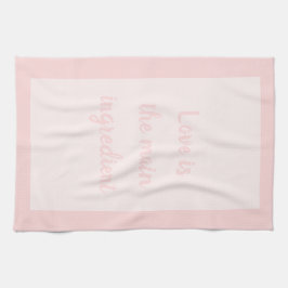 Blush Haven - weiß Geschirrtuch