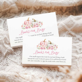 Blush Herbst Girl Books for Baby Begleitkarte