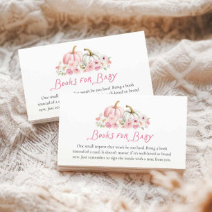 Blush Herbst Girl Books for Baby Begleitkarte