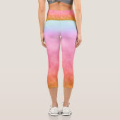 Blush Horizon Capri Leggings (Rückseite)