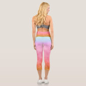 Blush Horizon Capri Leggings (Rückseite)