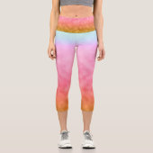 Blush Horizon Capri Leggings (Vorderseite)