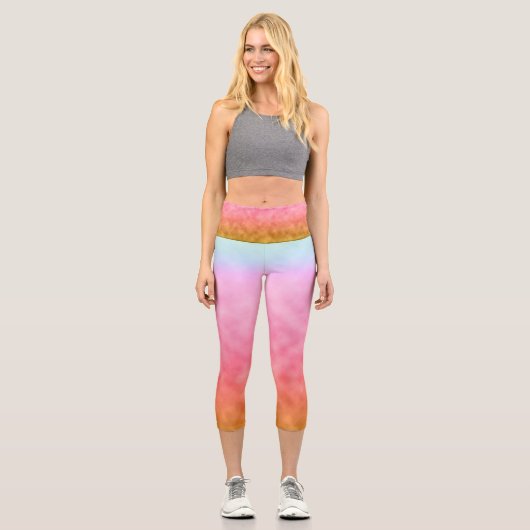 Blush Horizon Capri Leggings (Vorderseite)