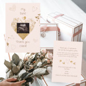 Blush Hört mein 1. Dankeschön Ihr Card Funny Dankeskarte