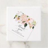Blush Hydrangea Brautparty Vielen Dank für Ihre Un Geschenkanhänger (Beispiel)