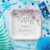 Blush Hydrangea Taufe Pappteller (Party)