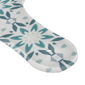 Blush Ivy Tile - Botanisches Muster in Wasserfarbe Schneidebrett (Ecke)