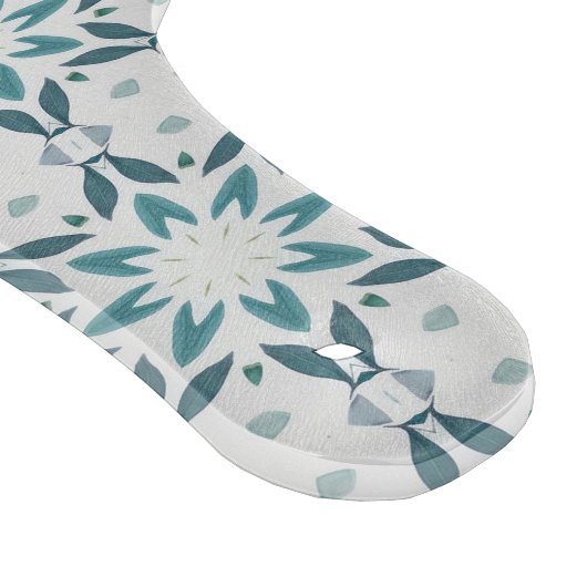 Blush Ivy Tile - Botanisches Muster in Wasserfarbe Schneidebrett (Ecke)