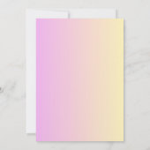 Blush & Lavender Bridal Shower Invitation | Cherry Ankündigung (Rückseite)