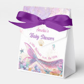 Blush Lavender Mermaid Tail Ocean Keepsake Geschenkschachtel (Vorderseite)