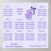 Blush Lavender Wedding Poster (Vorne)