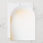 Blush & Lilac Bloral, Gold Cross Taufen Einladung (Rückseite)