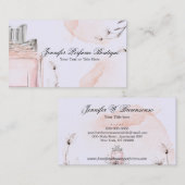 Blush Lilac Classy Perfume Essential Oils Visitenkarte (Vorne/Hinten)