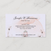 Blush Lilac Classy Perfume Essential Oils Visitenkarte (Rückseite)