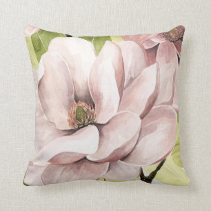 Blush Magnolia Blume Kissen