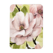 Blush Magnolia Blume Magnet (Vertikal)