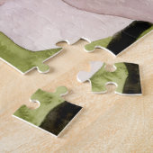 Blush Magnolia Blume Puzzle (Seite)